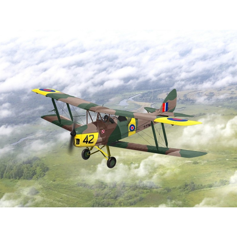 ICM32035 - D.H. 82A Tiger Moth, British Training Aircraft