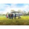 ICM32037 - DH. 82A Tiger Moth Aircraft with WWII RAF Cadets (4 Figures)