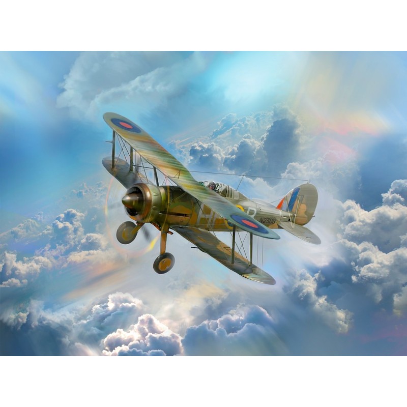 ICM32041 - Gloster Gladiator Mk.II, WWII British Fighter Plane