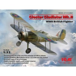 ICM32041 - Gloster Gladiator Mk.II, WWII British Fighter Plane
