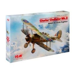 ICM32041 - Gloster Gladiator Mk.II, WWII British Fighter Plane