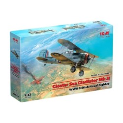 ICM32042 - Gloster Sea Gladiator Mk.II, WWII British Naval Fighter Plane