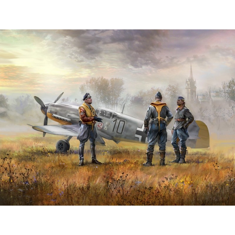 ICM32101 - German Luftwaffe Pilots (1939-1945) 3 Figures