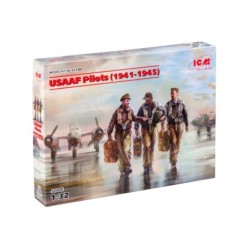 ICM32104 - USAAF Pilots (1941-1945) 3 Figures