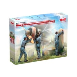 ICM32107 - WWII British Ground Personnel (1939-1945) 3 Figures