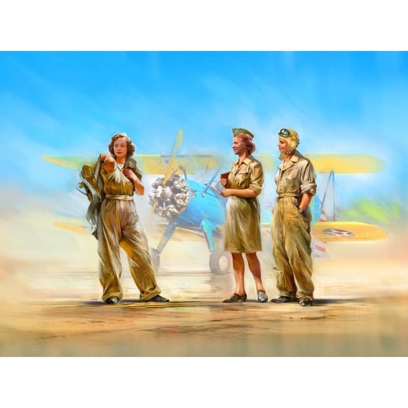 ICM32108 - U.S. WASP (1943-1945) 3 Figures