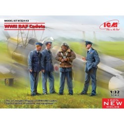 ICM32113 - WWII RAF Cadets 4 Figures
