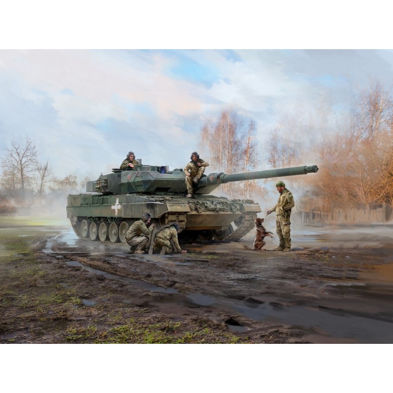 ICM35013 - Leopard 2A6 of the Armed Forces of Ukraine with Crew