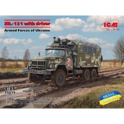 ICM35019 - ZiL-131 of the Armed Forces of Ukraine with Driver Figure