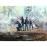 ICM35020 - American Civil War Union Infantry 4 Figures