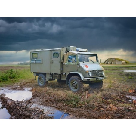 ICM35136 - Unimog S 404 with Box Body, German Military Truck