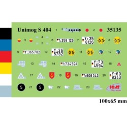ICM35136 - Unimog S 404 with Box Body, German Military Truck