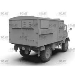 ICM35136 - Unimog S 404 with Box Body, German Military Truck