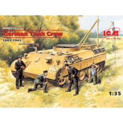 ICM35211 - German Tank Crew (1943-1945) 4 Figures