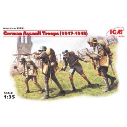 ICM35291 - German Assault Troops (1917-1918) 4 Figures