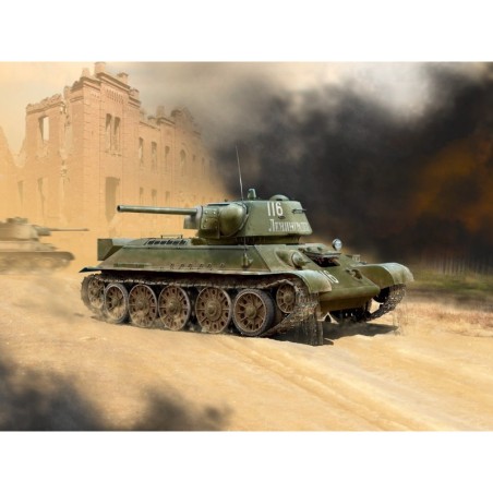 ICM35365 - Т-34/76 (Early 1943 Production), WWII Soviet Medium Tank