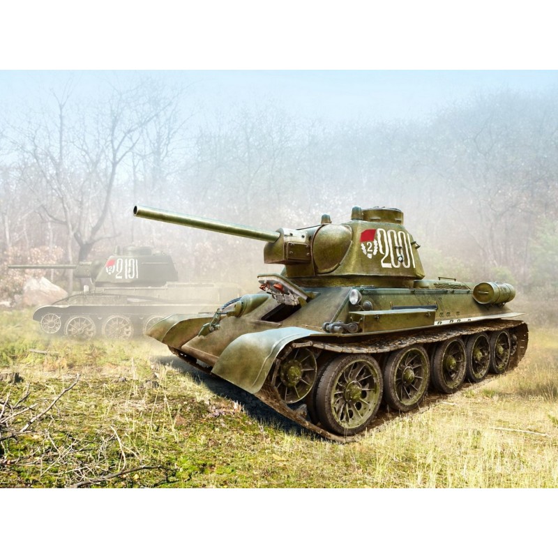 ICM35366 - Т-34/76 (Late 1943 Production), WWII Soviet Medium Tank