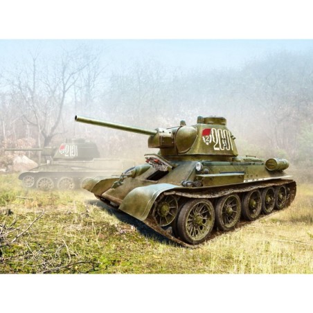 ICM35366 - Т-34/76 (Late 1943 Production), WWII Soviet Medium Tank