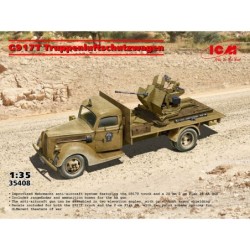 ICM35408 - G917T Truppenluftschutzwagen, Flak 38 Anti-Aircraft Truck