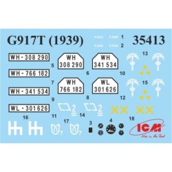 ICM35408 - G917T Truppenluftschutzwagen, Flak 38 Anti-Aircraft Truck