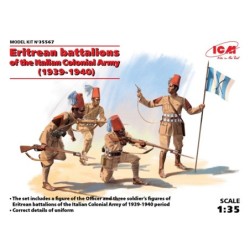 ICM35567 - Eritrean Battalions of the Italian Сolonial Army (1939-1940) 4 Figures