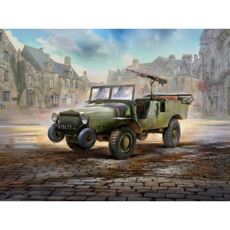 ICM35572 - Laffly V15T with Hotchkiss Machine Gun