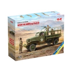 ICM35599 - WWII U.S. Military Patrol (G7107 with MG M1919A4)
