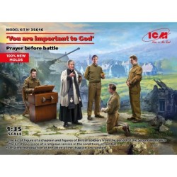 ICM35616 - You Are Important To God, Prayer Before Battle with 5 Figures