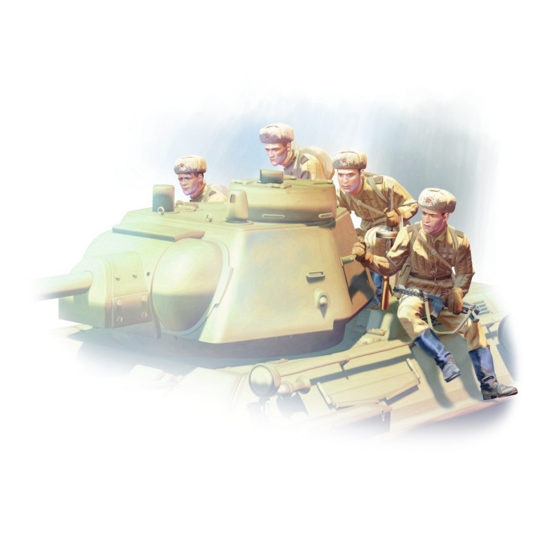 ICM35640 - Soviet Tank Riders (1943-1945) 4 Figures