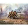 ICM35646 - WWII British Vickers MG Crew (Vickers MG & 2 Figures)