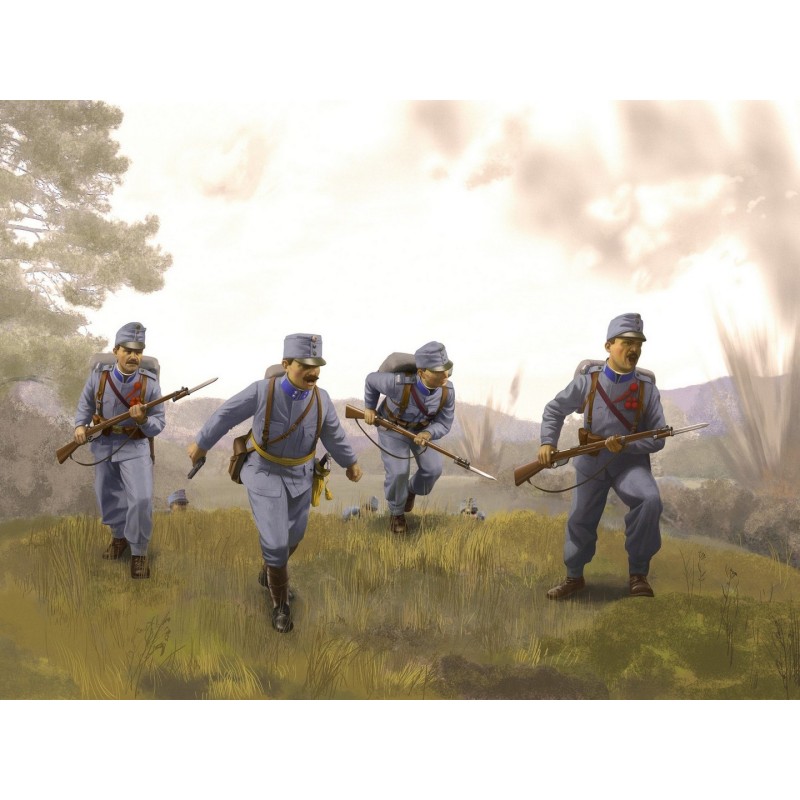 ICM35673 - Austro-Hungarian Infantry (1914) 4 Figures