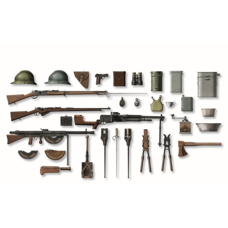 ICM35681 - WWI French Infantry Weapon & Equipment