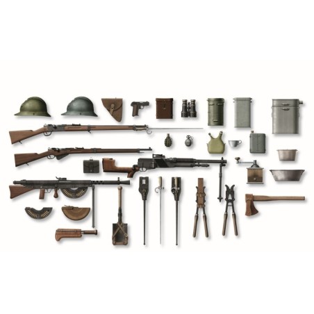 ICM35681 - WWI French Infantry Weapon & Equipment