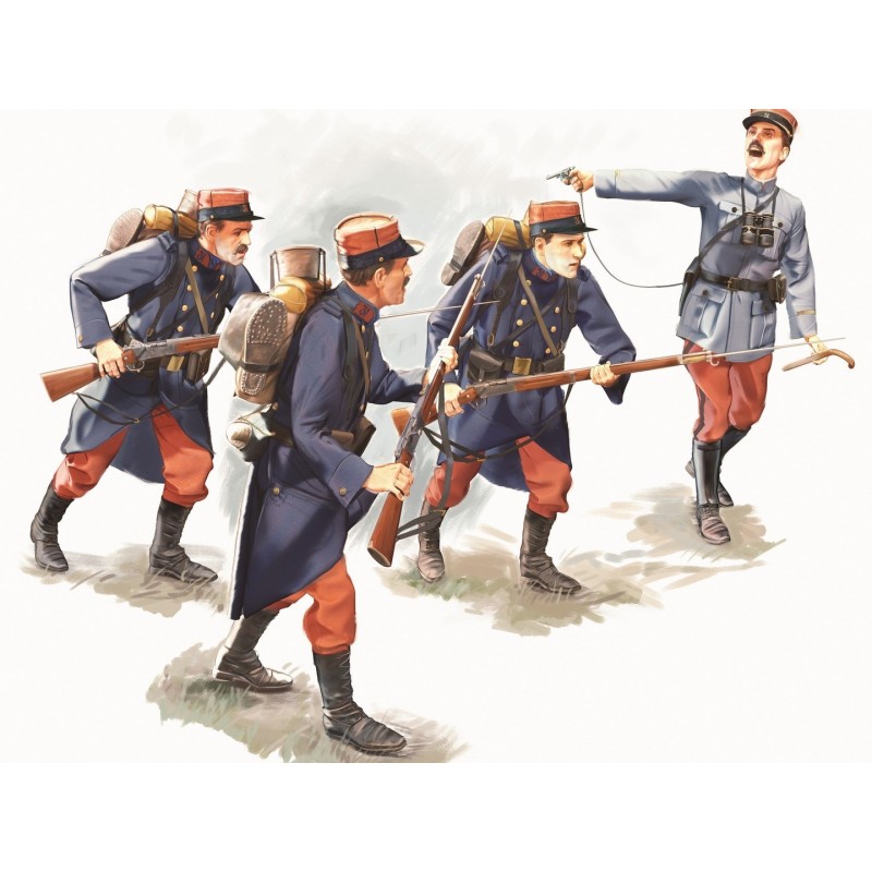 ICM35682 - French Infantry (1914) 4 Figures