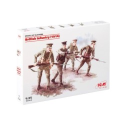 ICM35684 - British Infantry (1914) 4 Figures