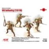 ICM35693 - US Infantry (1918) 4 Figures