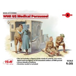 ICM35694 - WWI U.S. Medical Personnel 4 Figures