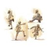ICM35695 - German Infantry In Gas Masks (1918) 4 Figures