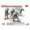 ICM35696 - French Infantry In Gas Masks (1918) 4 Figures