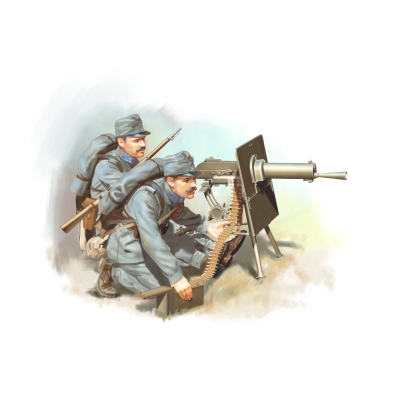 ICM35697 - WWI Austro-Hungarian MG Team 2 Figures