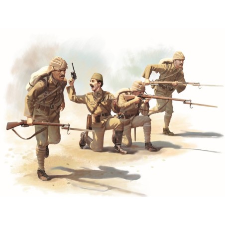 ICM35700 - Turkish Infantry (1915-1918) 4 Figures