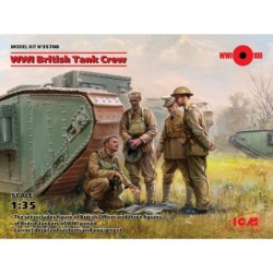 ICM35708 - WWI British Tank Crew 4 Figures
