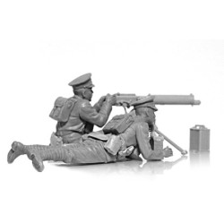 ICM35713 - WWI British Vickers MG Crew (Vickers MG & 2 Figures)