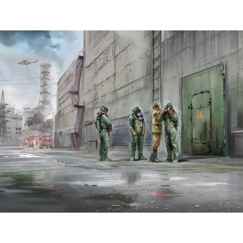 ICM35906 - Chernobyl 6 Feat of Divers (3 Figures)