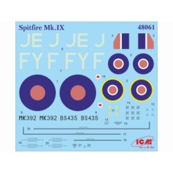 ICM48061 - Spitfire Mk.IX, WWII British Fighter Plane
