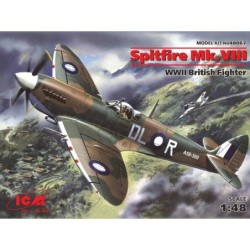 ICM48067 - Spitfire Mk.VIII, WWII British Fighter Plane