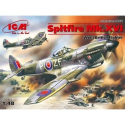 ICM48071 - Spitfire Mk.XVI, WWII British Fighter