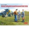 ICM48085 - German Luftwaffe Ground Personnel (1939-1945) 7 Figures