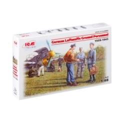 ICM48085 - German Luftwaffe Ground Personnel (1939-1945) 7 Figures