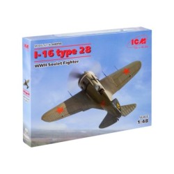 ICM48098 - I-16 Type 28, WWII Soviet Fighter Plane